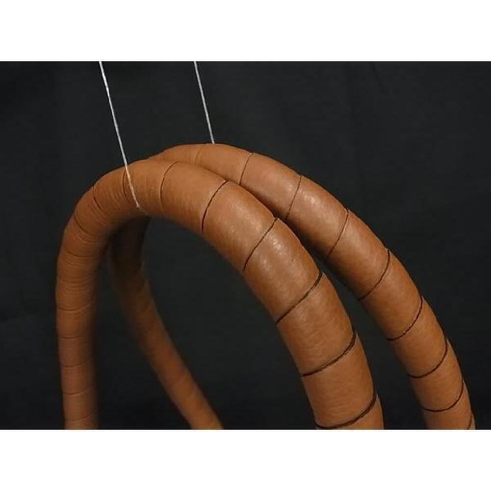 Chloe Marcie Raffia Leather Shoulder Bag Basket Tote Brown - Picture 4 of 7